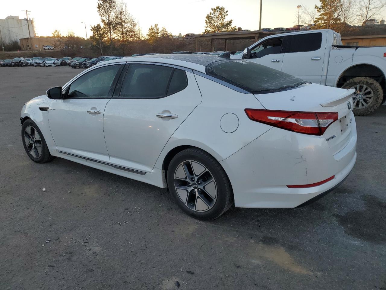 2013 KIA Optima VIN KNAGM4AD6D5059927 Copart auction photo, front end damage thumbnail 2