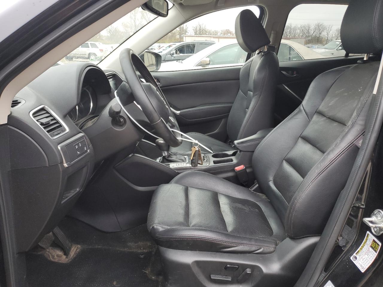 2016 Mazda CX-5 VIN JM3KE4DYXG0701969 Copart auction photo, side / rear end damage thumbnail 7