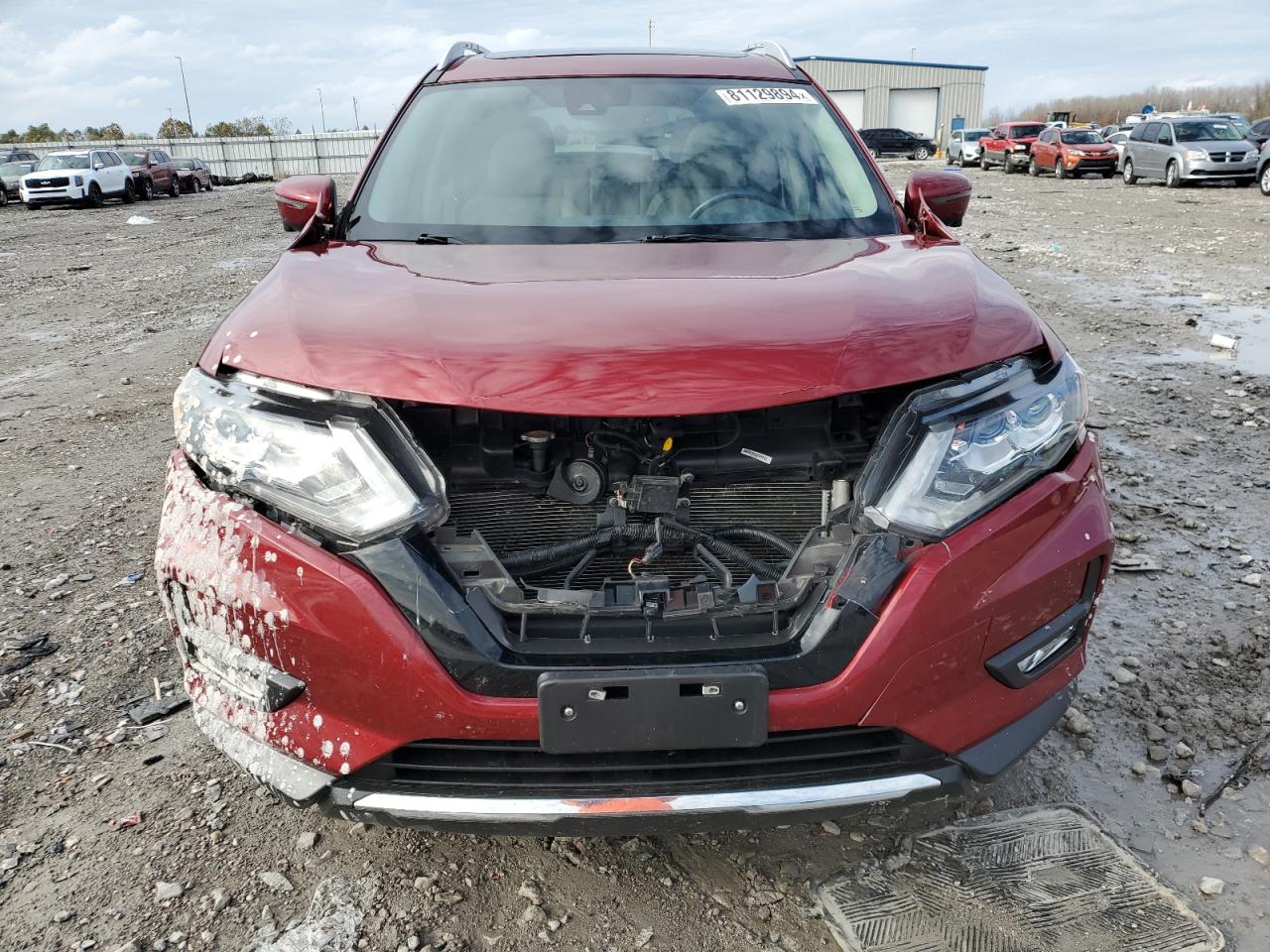 2018 Nissan Rogue VIN 5N1AT2MV0JC807983 Copart auction photo, front end damage thumbnail 5