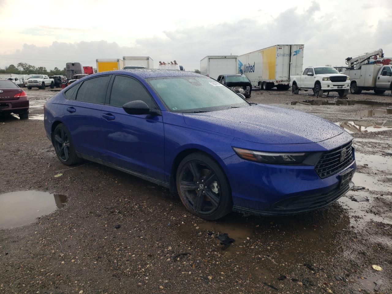 2024 Honda Accord VIN 1HGCY2F78RA013352 Copart auction photo, all over damage thumbnail 4