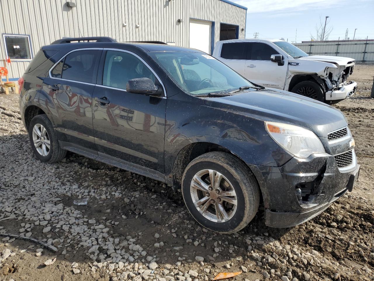 2011 Chevrolet Equinox VIN 2CNALDEC6B6427775 Copart auction photo, front end / side damage thumbnail 4