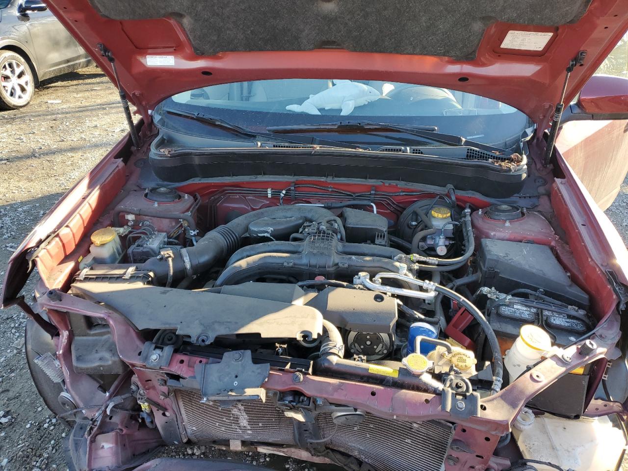 2013 Subaru Forester VIN JF2SHADC8DH436163 Copart auction photo, all over damage thumbnail 11