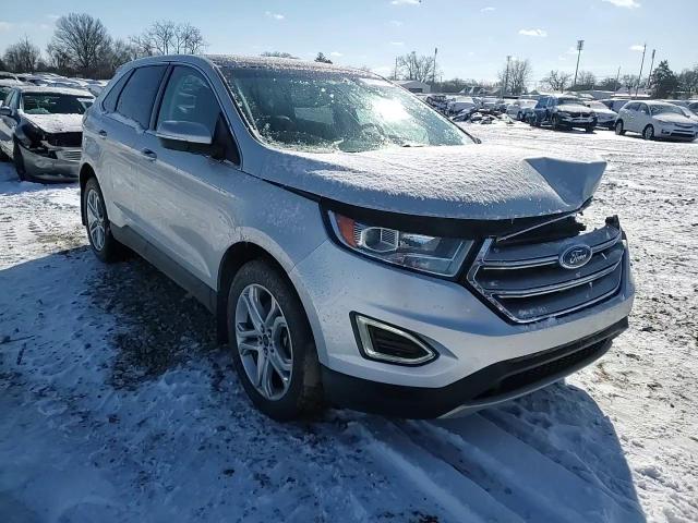 2018 Ford Edge VIN 2FMPK4K82JBC01753 Copart auction photo, front end damage thumbnail 11