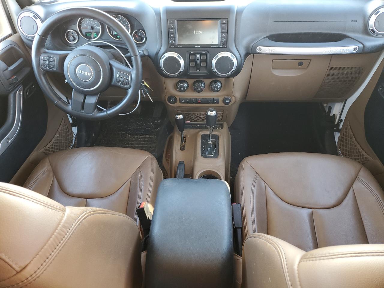 2015 Jeep Wrangler VIN 1C4BJWEG2FL537796 Copart auction photo, front end / minor dent/scratches damage thumbnail 8