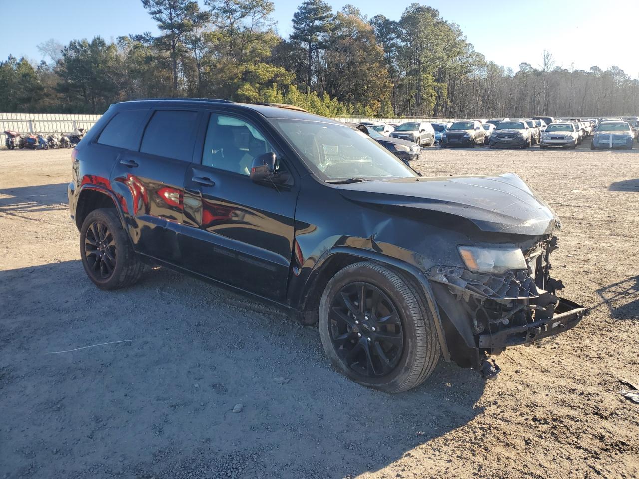 2017 Jeep Grand Cherokee VIN 1C4RJEAG1HC920758 Copart auction photo, all over damage thumbnail 4