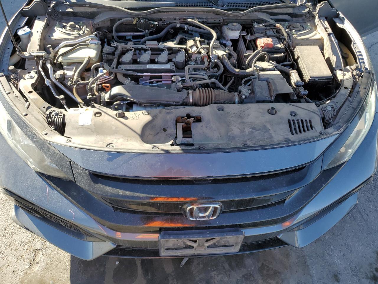 2018 Honda Civic VIN SHHFK7H45JU225438 Copart auction photo, rear end damage thumbnail 11