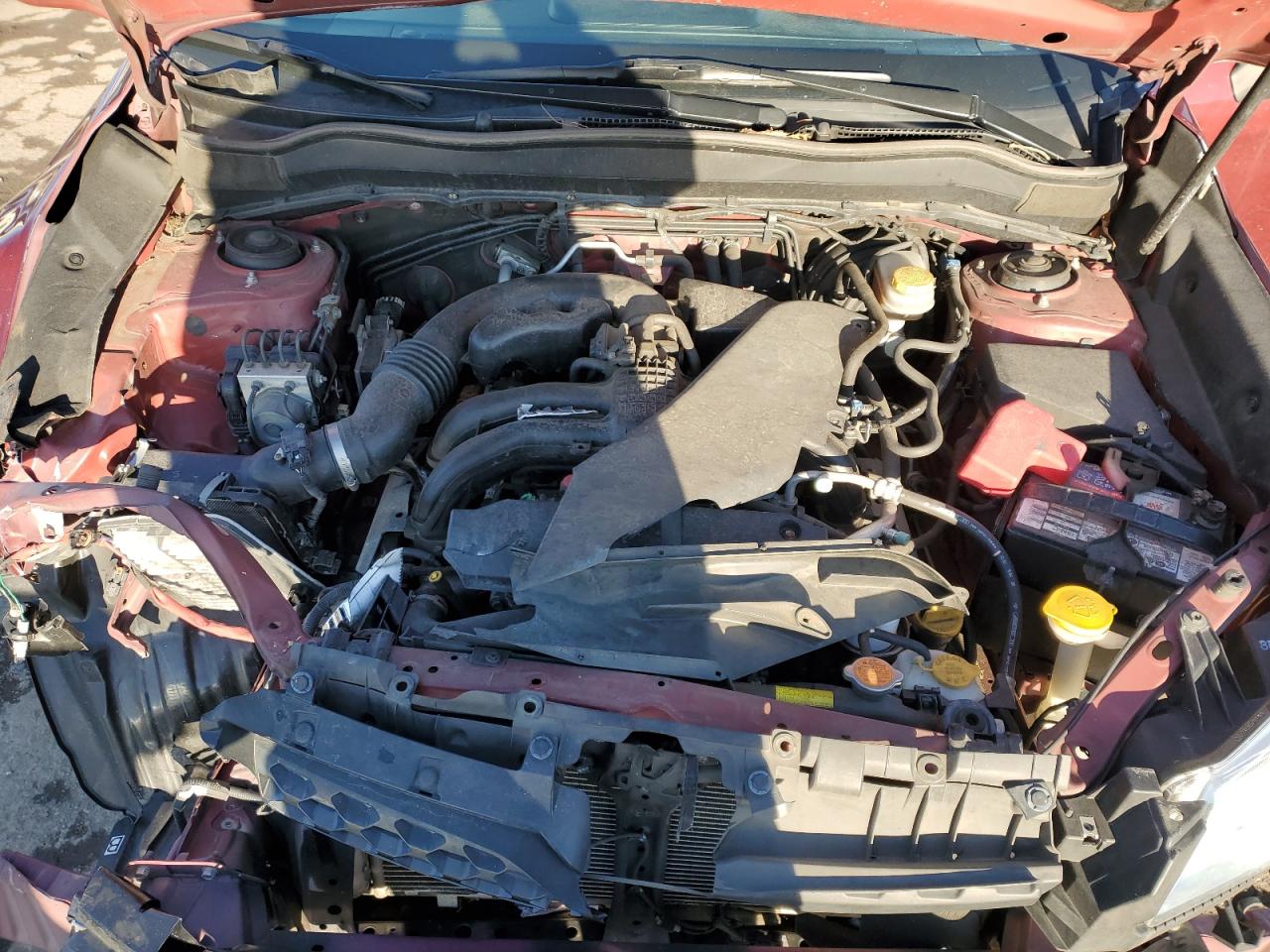 2014 Subaru Forester VIN JF2SJAHC3EH463464 Copart auction photo, front end / side damage thumbnail 14