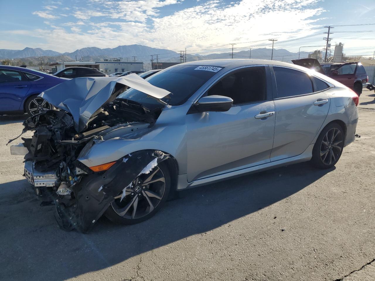 2019 Honda Civic VIN 2HGFC2F84KH593050