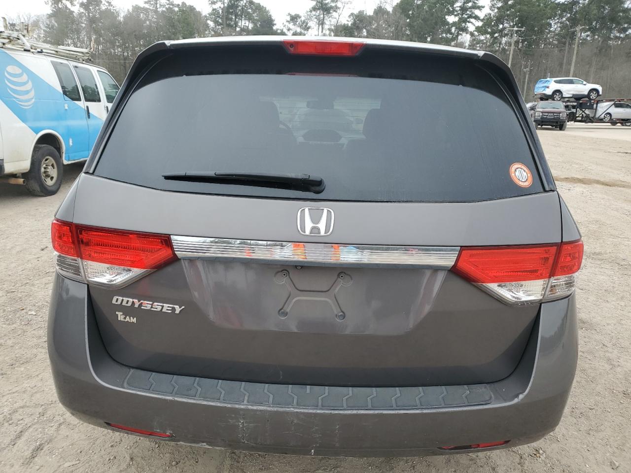 2016 Honda Odyssey VIN 5FNRL5H62GB140292 Copart auction photo, front end damage thumbnail 6