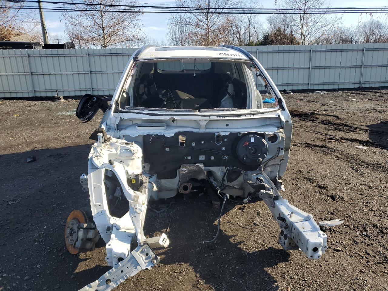 2022 Toyota RAV 4 VIN 2T3P1RFV5NC269734 Copart auction photo, stripped / all over damage thumbnail 5
