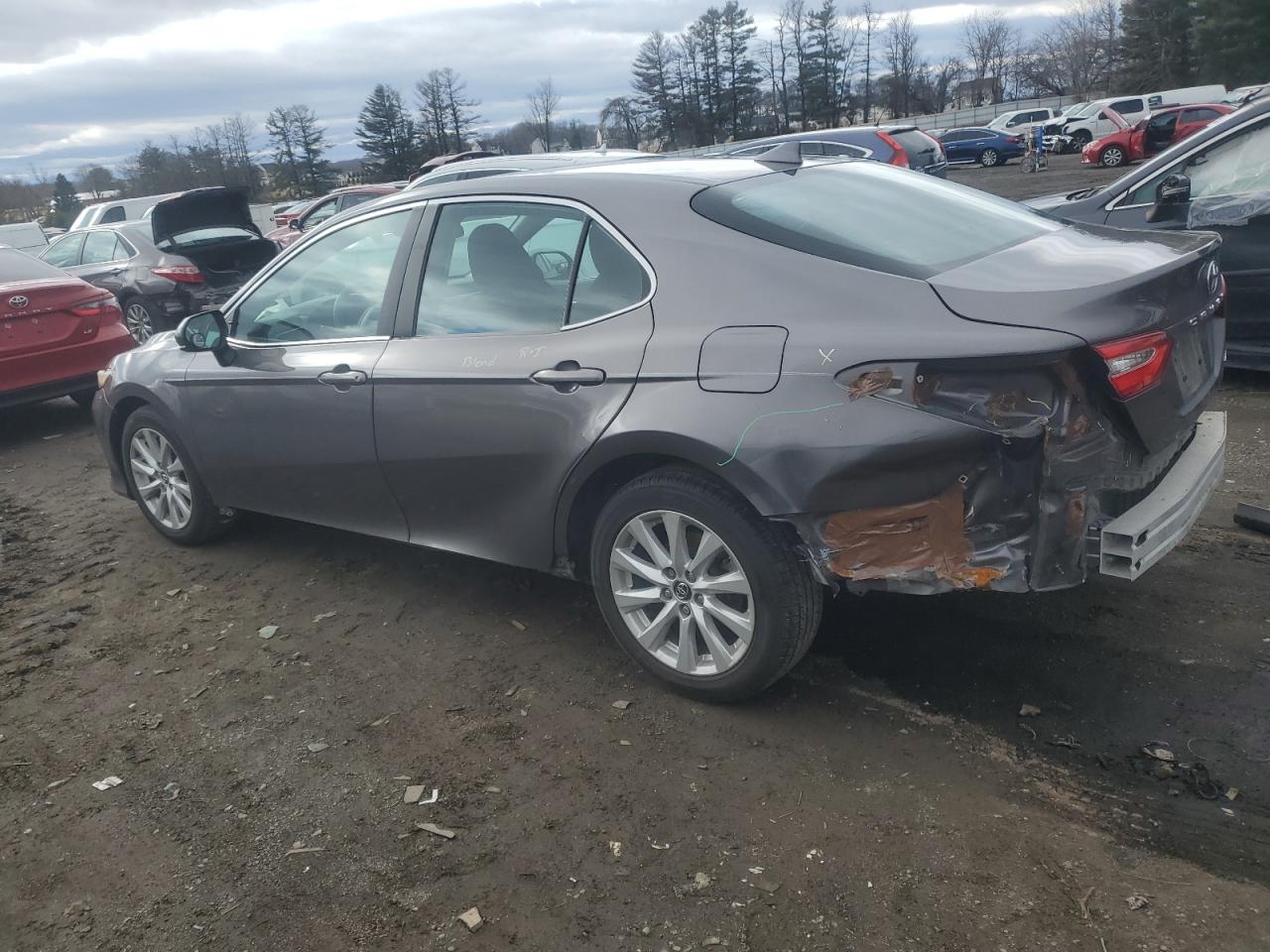 2019 Toyota Camry VIN 4T1B11HK1KU260190 Copart auction photo, all over damage thumbnail 2