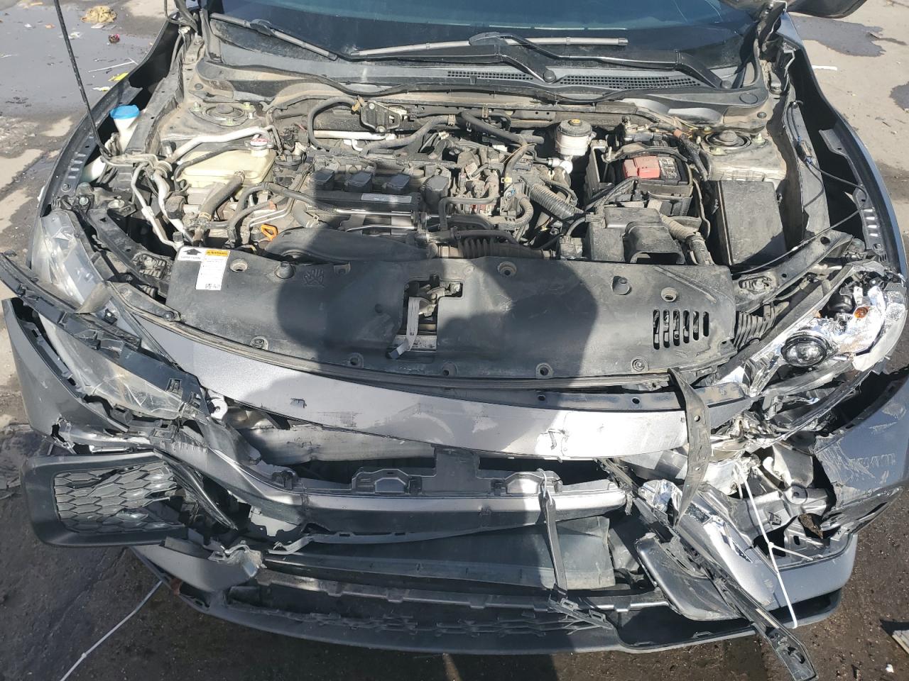 2017 Honda Civic VIN SHHFK7H2XHU218509 Copart auction photo, front end / side damage thumbnail 11