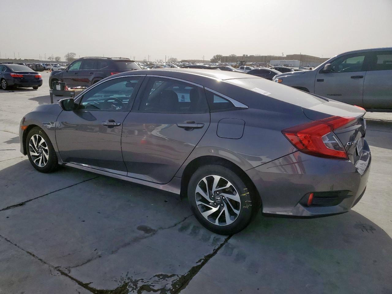 2016 Honda Civic VIN 19XFC2F79GE098478 Copart auction photo, front end / side damage thumbnail 2