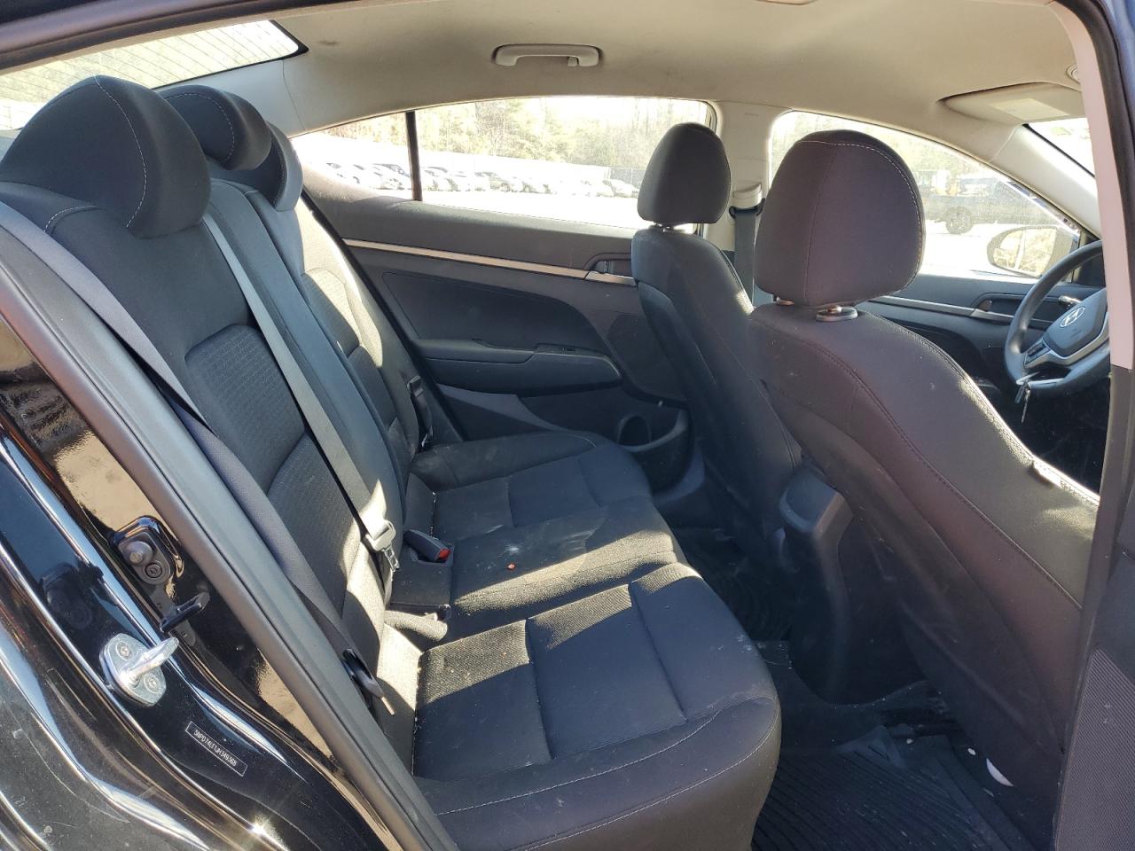 2018 Hyundai Elantra VIN 5NPD74LF1JH349368 Copart auction photo, vandalism damage thumbnail 10