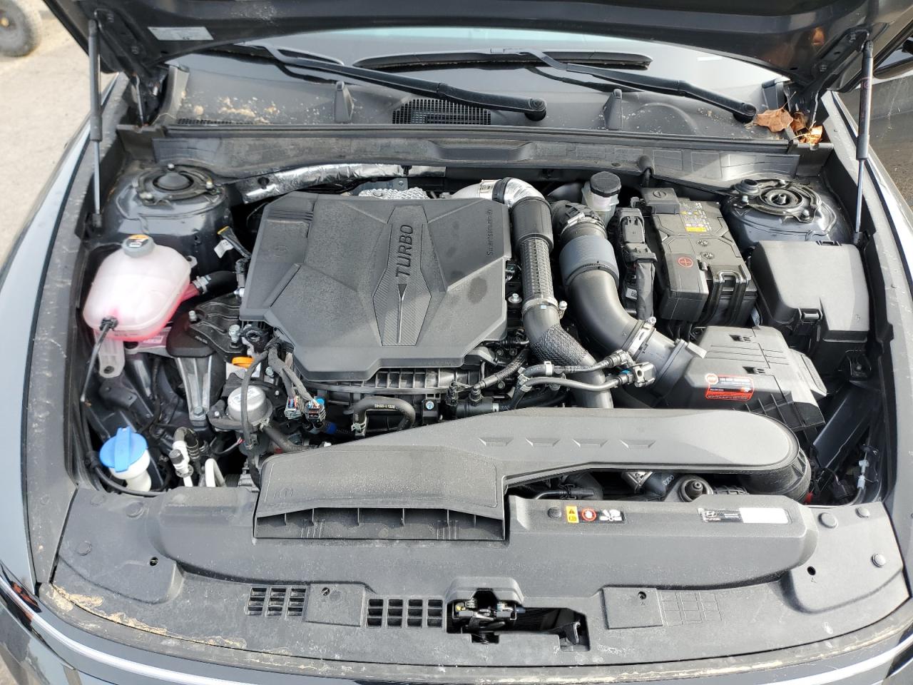 2024 Hyundai Sonata VIN KMHL54JC7RA362666 Copart auction photo, rear end / undercarriage damage thumbnail 11