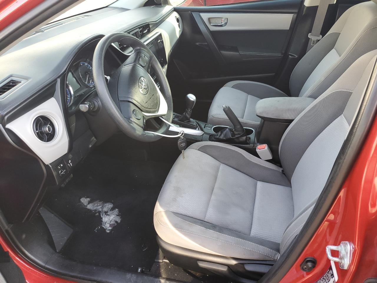 2017 Toyota Corolla VIN 5YFBURHE9HP628691 Copart auction photo, front end damage thumbnail 7