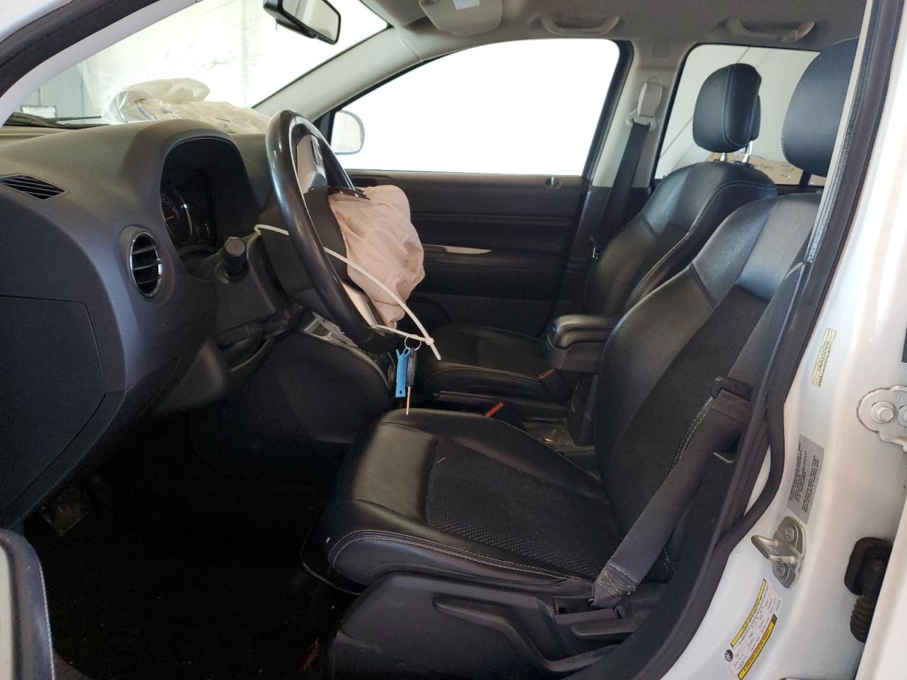2016 Jeep Compass VIN 1C4NJDEB7GD759168 Copart auction photo, front end / frame damage damage thumbnail 7