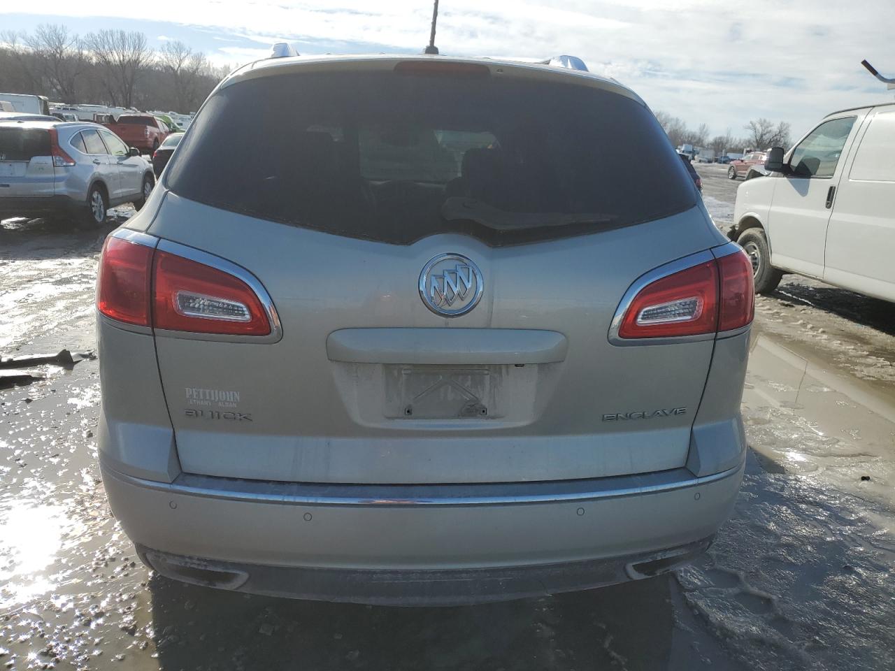 2015 Buick Enclave VIN 5GAKRBKD0FJ388359 Copart auction photo, front end damage thumbnail 6