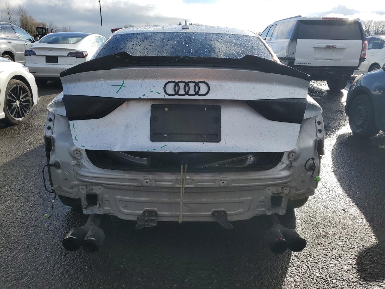 2015 Audi A3 VIN WAUACGFFXF1004749 Copart auction photo, rear end / front end damage thumbnail 6