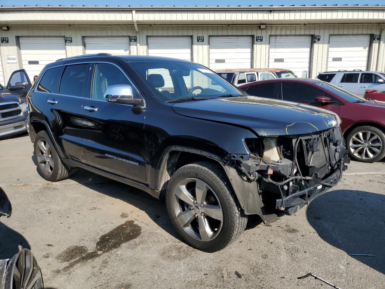 2015 Jeep Grand Cherokee VIN 1C4RJFBG8FC112800 Copart auction photo, all over damage thumbnail 4