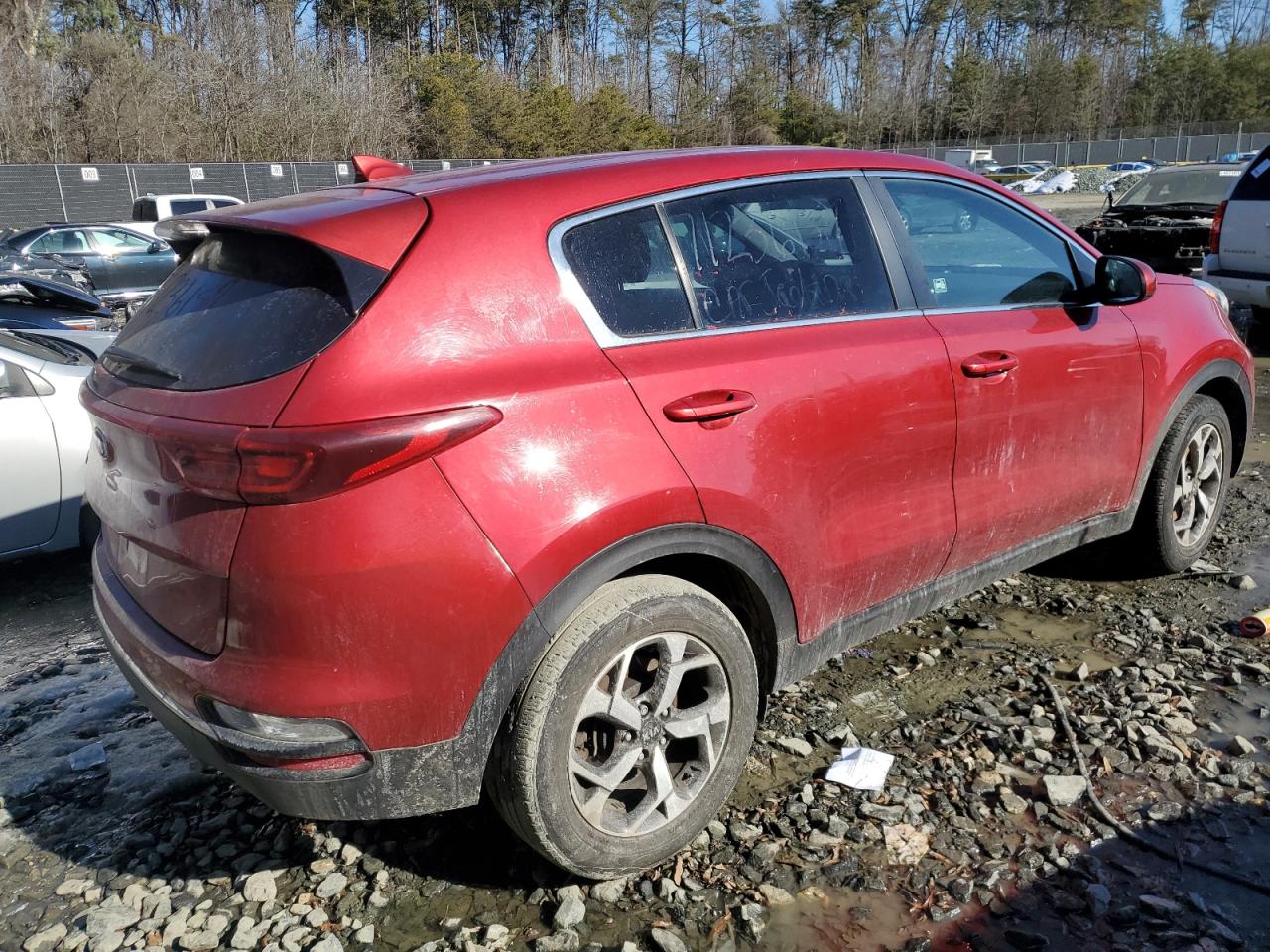 2020 KIA Sportage VIN KNDPM3AC1L7719184 Copart auction photo, minor dent/scratches damage thumbnail 3