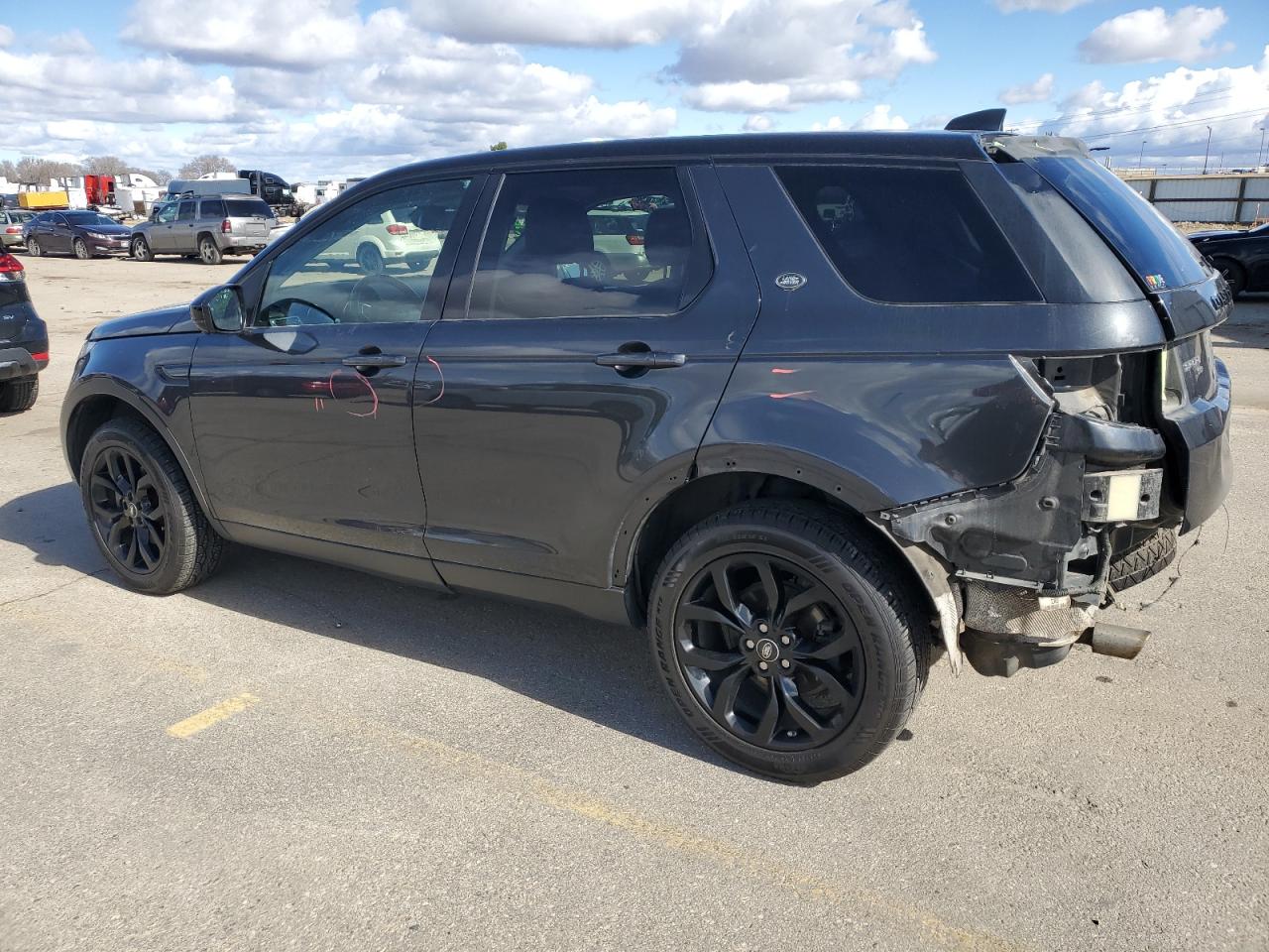 2017 Land Rover Discovery VIN SALCR2BG5HH698572 Copart auction photo, rear end damage thumbnail 2
