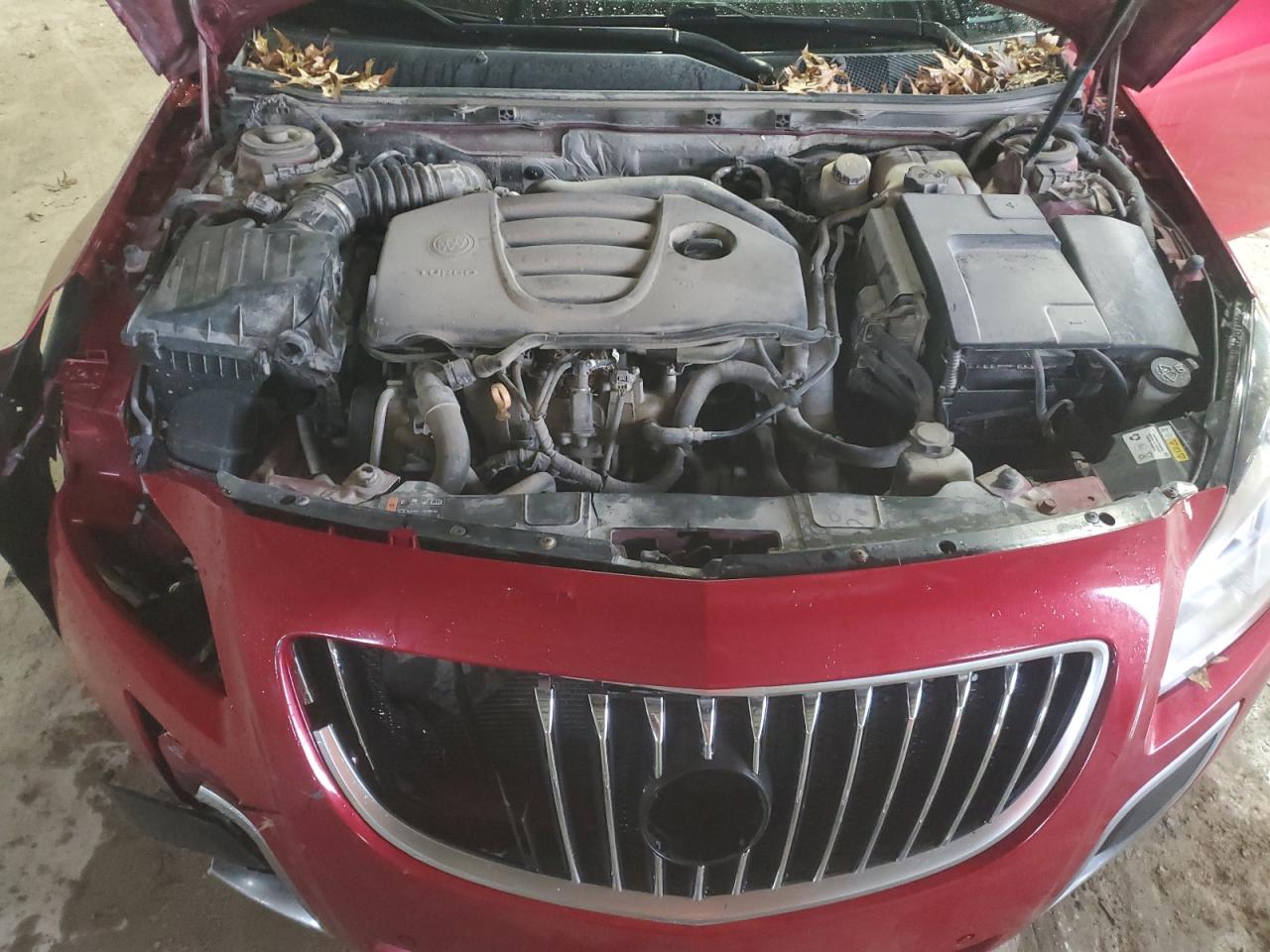 2012 Buick Regal VIN 2G4GV5GVXC9207077 Copart auction photo, front end / minor dent/scratches damage thumbnail 11