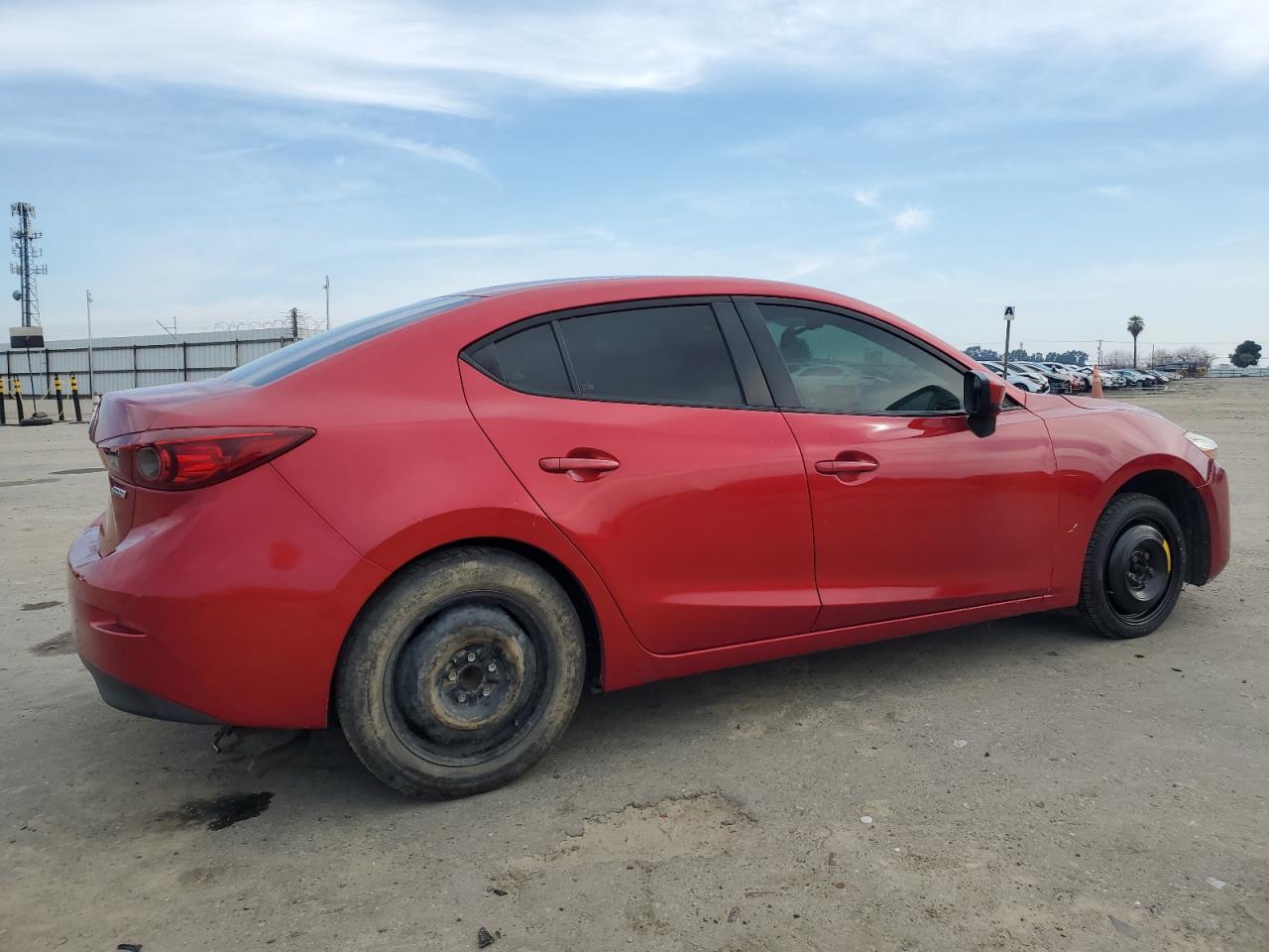 2017 Mazda 3 VIN 3MZBN1U70HM122046 Copart auction photo, side / undercarriage damage thumbnail 3