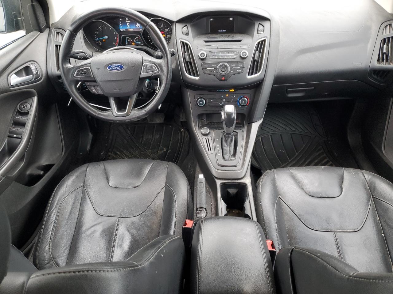 2016 Ford Focus VIN 1FADP3K21GL289109 Copart auction photo, rear end / front end damage thumbnail 8