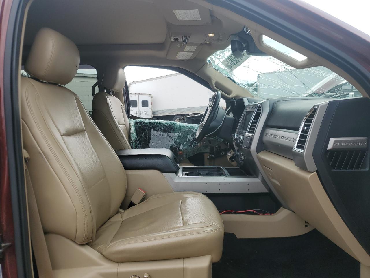 2017 Ford F350 VIN 1FT8W3BT5HEF06514 Copart auction photo, side damage thumbnail 7