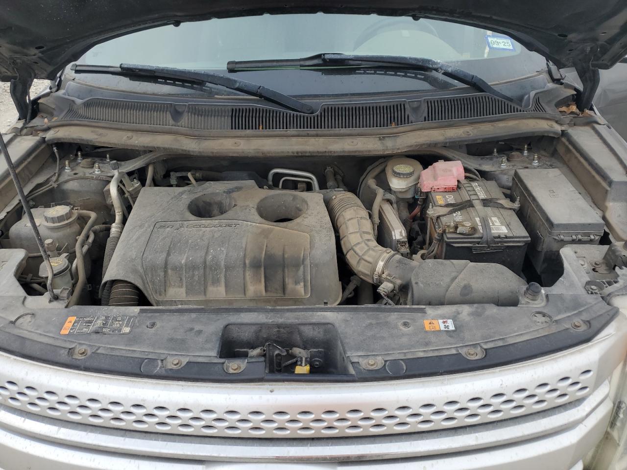 2013 Ford Explorer VIN 1FM5K7D93DGB19493 Copart auction photo, side / mechanical damage thumbnail 12