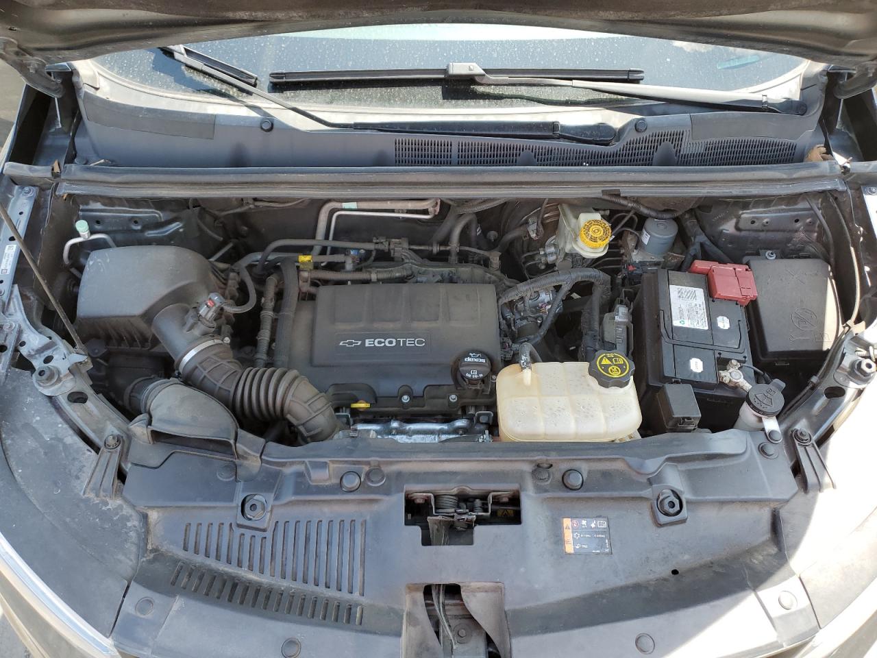2019 Chevrolet Trax VIN 3GNCJLSB9KL292397 Copart auction photo, front end / side damage thumbnail 12