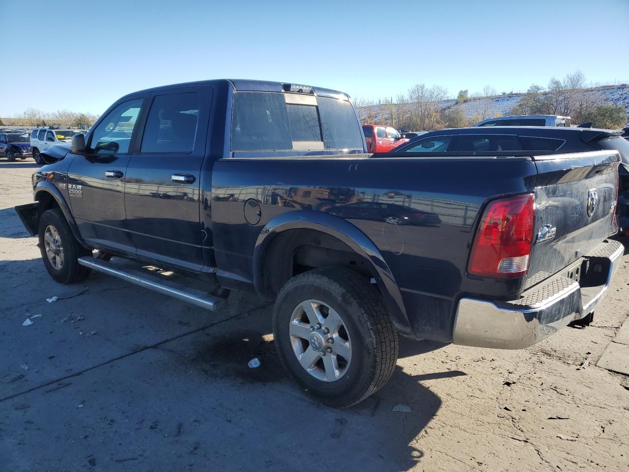 2014 RAM 2500 VIN 3C6TR5DT0EG118578 Copart auction photo, front end / minor dent/scratches damage thumbnail 2