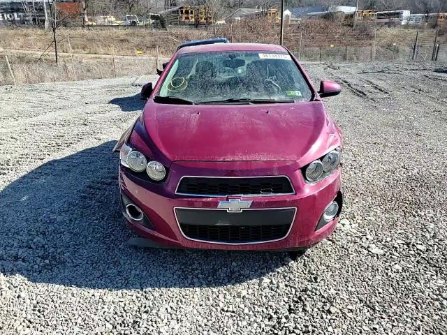 2014 Chevrolet Sonic VIN 1G1JC5SH9E4125146 Copart auction photo, side / front end damage thumbnail 11
