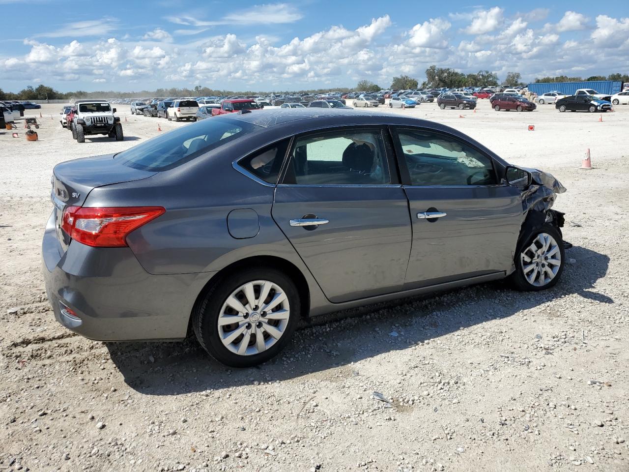 2017 Nissan Sentra VIN 3N1AB7AP3HL685535 Copart auction photo, front end damage thumbnail 3