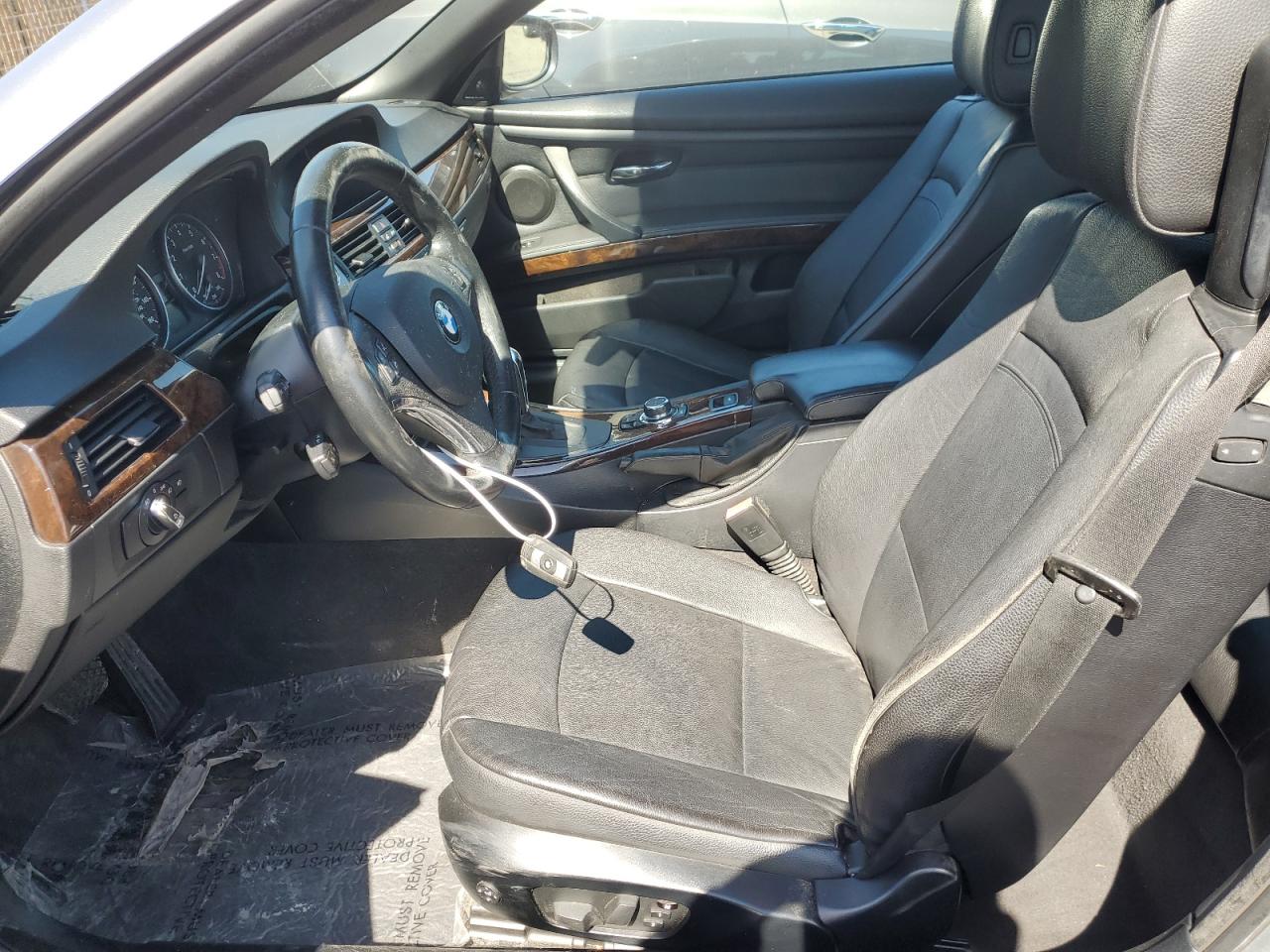 2011 BMW 3er VIN WBADW7C52BE727403 Copart auction photo, side / front end damage thumbnail 7