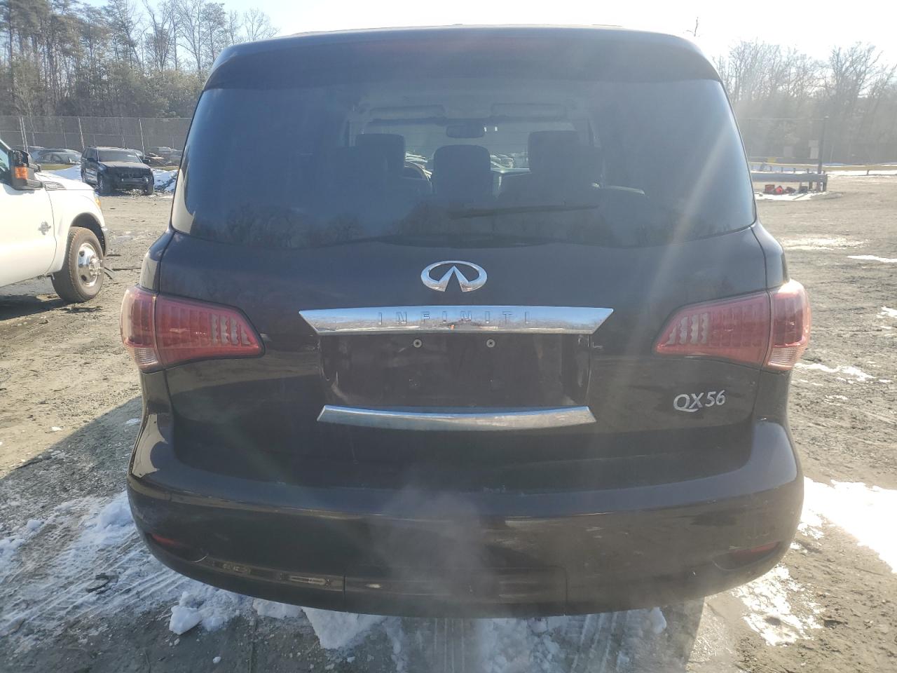 2012 Infiniti QX56 VIN JN8AZ2NC0C9315314 Copart auction photo, minor dent/scratches damage thumbnail 6