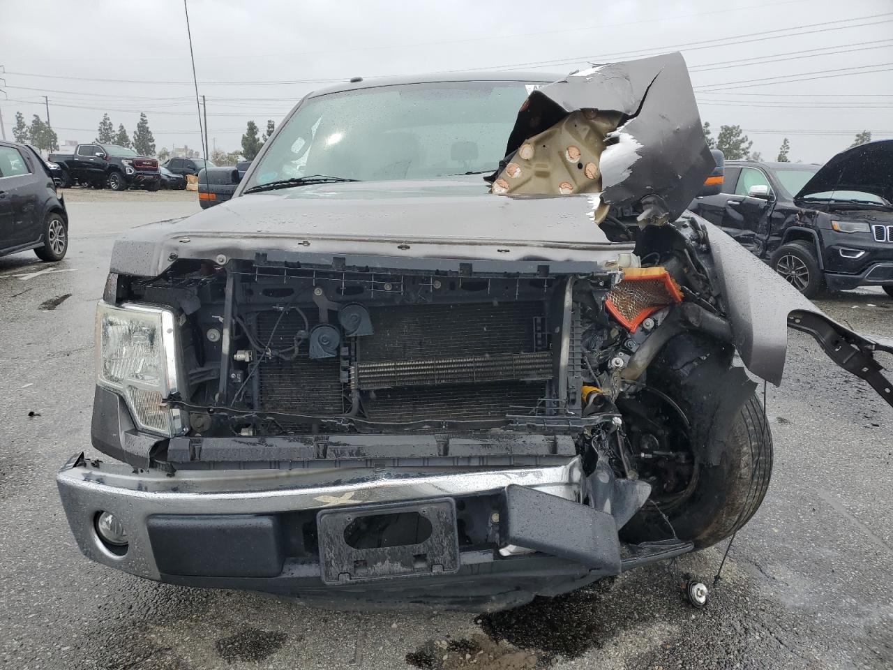 2014 Ford F-150 VIN 1FTEW1CM8EFA47483 Copart auction photo, front end damage thumbnail 5