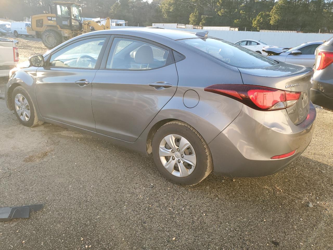 2016 Hyundai Elantra VIN KMHDH4AE5GU643826 Copart auction photo, frame damage / front end damage thumbnail 2
