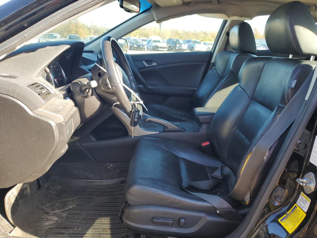 2010 Acura TSX VIN JH4CU2F65AC002222 Copart auction photo, side damage thumbnail 7