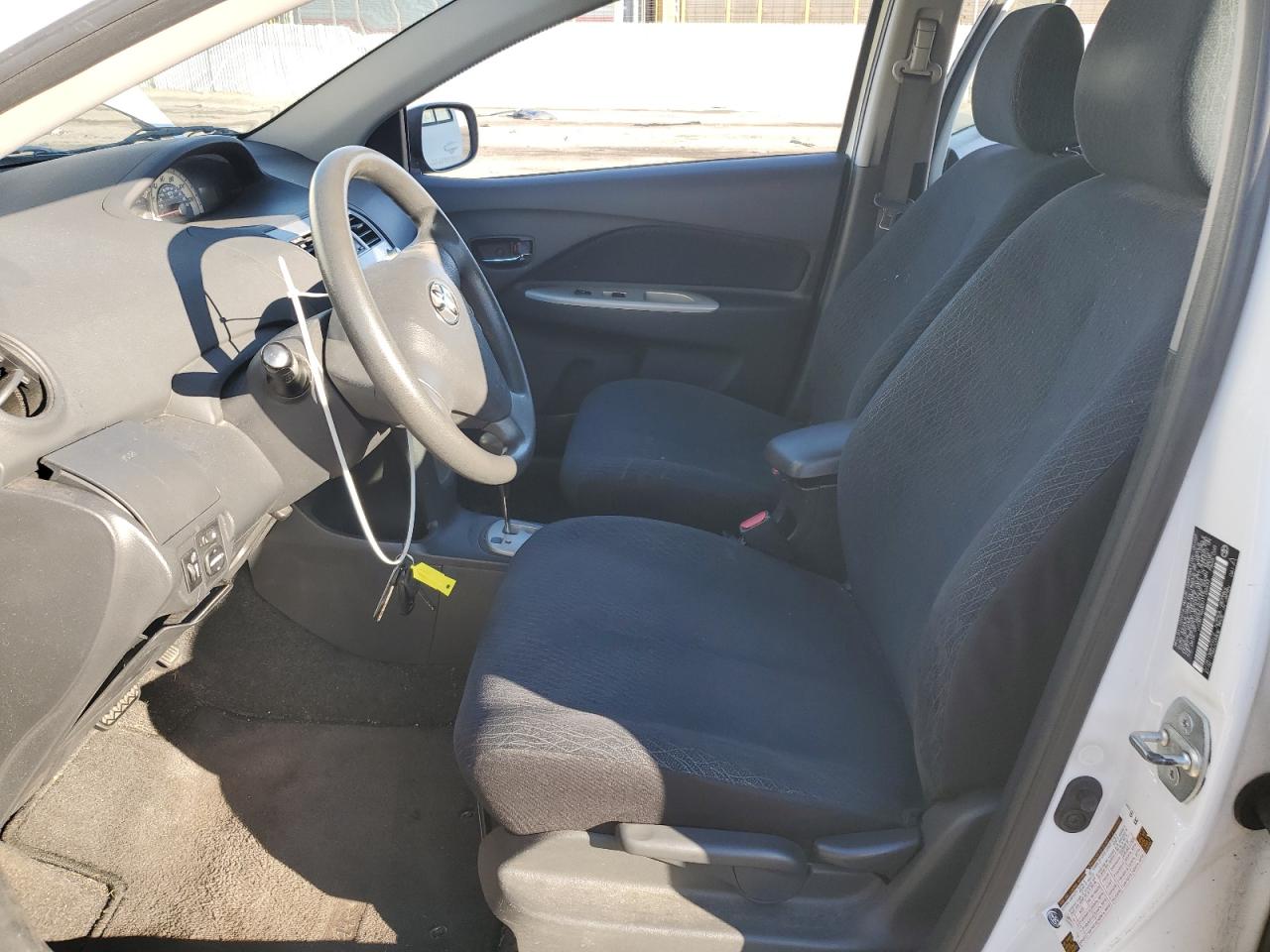 2007 Toyota Yaris VIN JTDBT923371122433 Copart auction photo, front end damage thumbnail 7