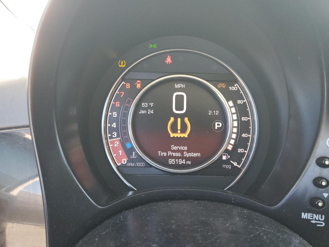2018 Fiat 500 VIN 3C3CFFKH2JT504754 Copart auction photo, front end / rear end damage thumbnail 9