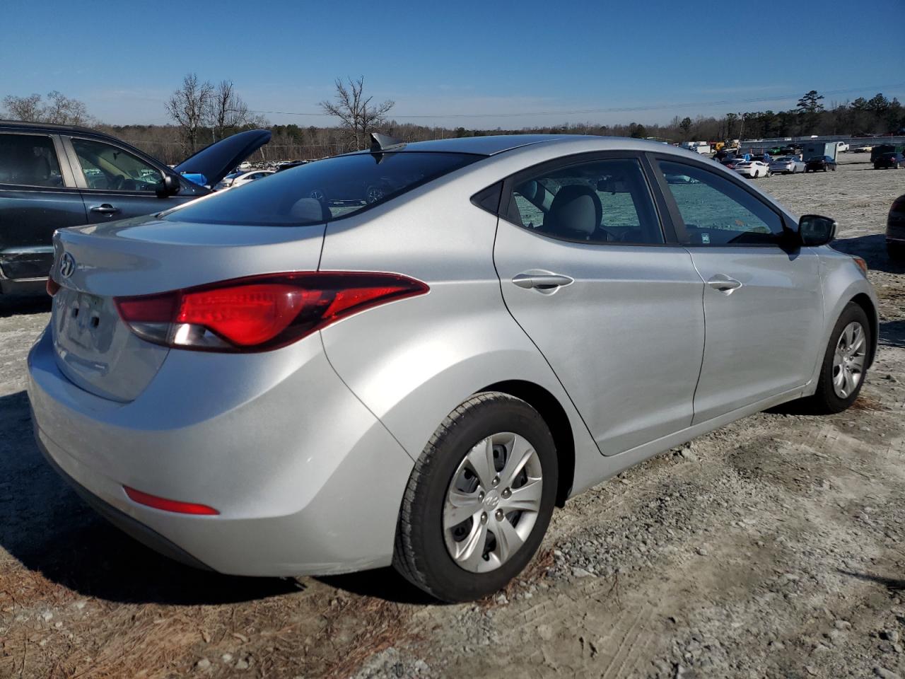 2016 Hyundai Elantra VIN 5NPDH4AE3GH739937 Copart auction photo, front end damage thumbnail 3