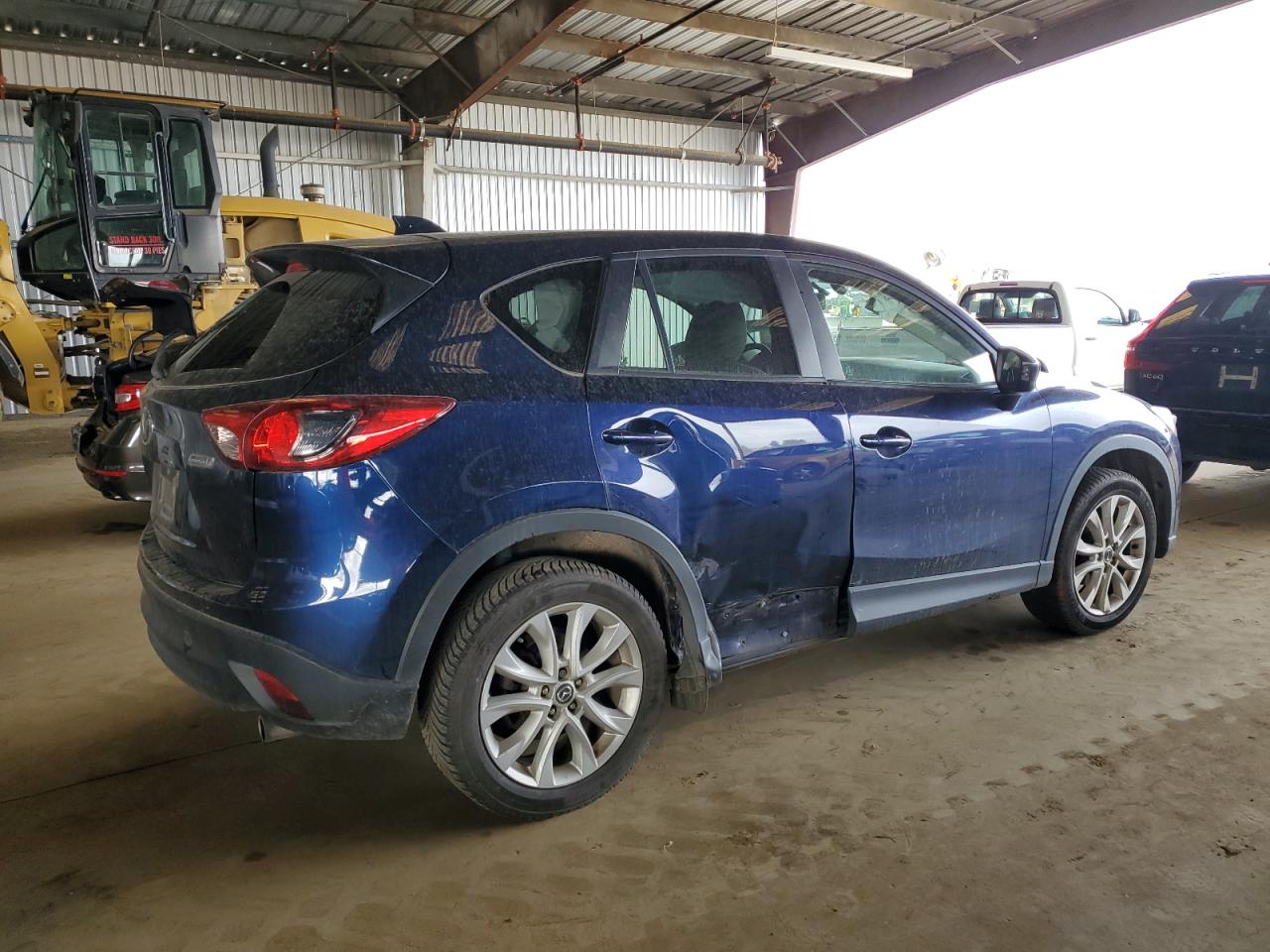 2013 Mazda CX-5 VIN JM3KE4DE6D0137528 Copart auction photo, side damage thumbnail 3