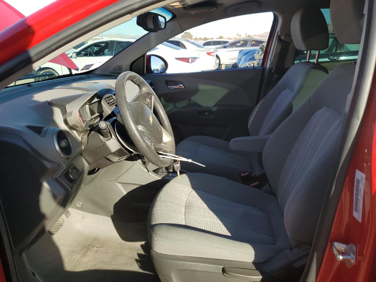 2012 Chevrolet Sonic VIN 1G1JC5SH0C4131379 Copart auction photo, side / rear end damage thumbnail 7