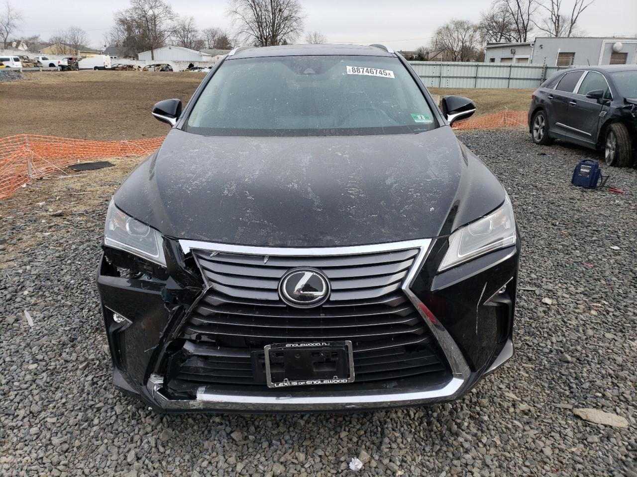 2016 Lexus RX VIN JTJBZMCA8G2004724 Copart auction photo, front end / side damage thumbnail 5