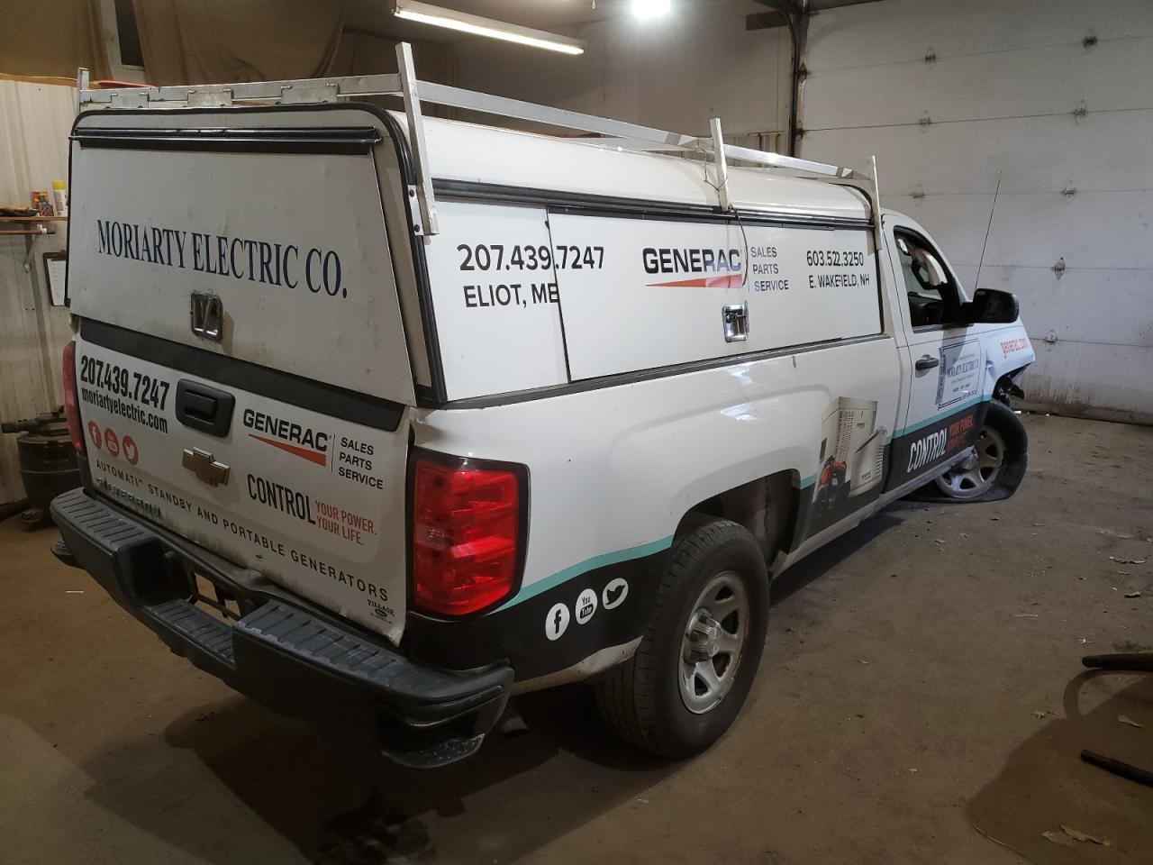 2014 Chevrolet Silverado VIN 1GCNCPEH4EZ263437 Copart auction photo, front end / minor dent/scratches damage thumbnail 3