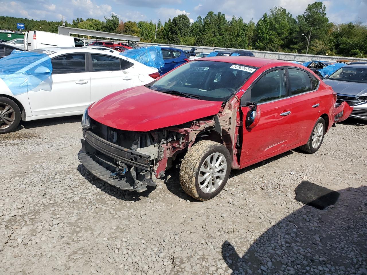 2018 Nissan Sentra VIN 3N1AB7AP2JL622769