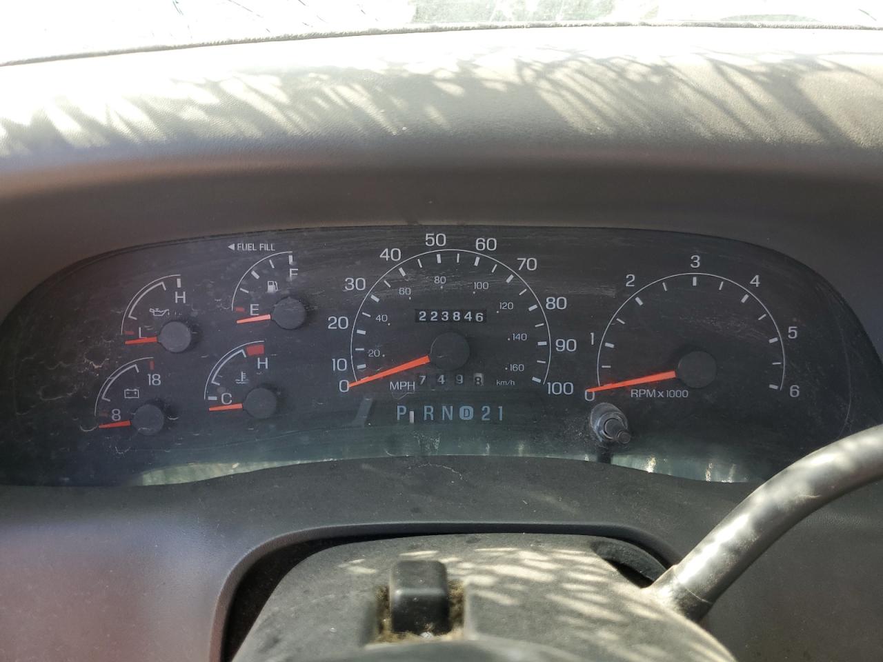 2001 Ford F250 VIN 1FTNW21S51ED07751 Copart auction photo, all over / rollover damage thumbnail 9