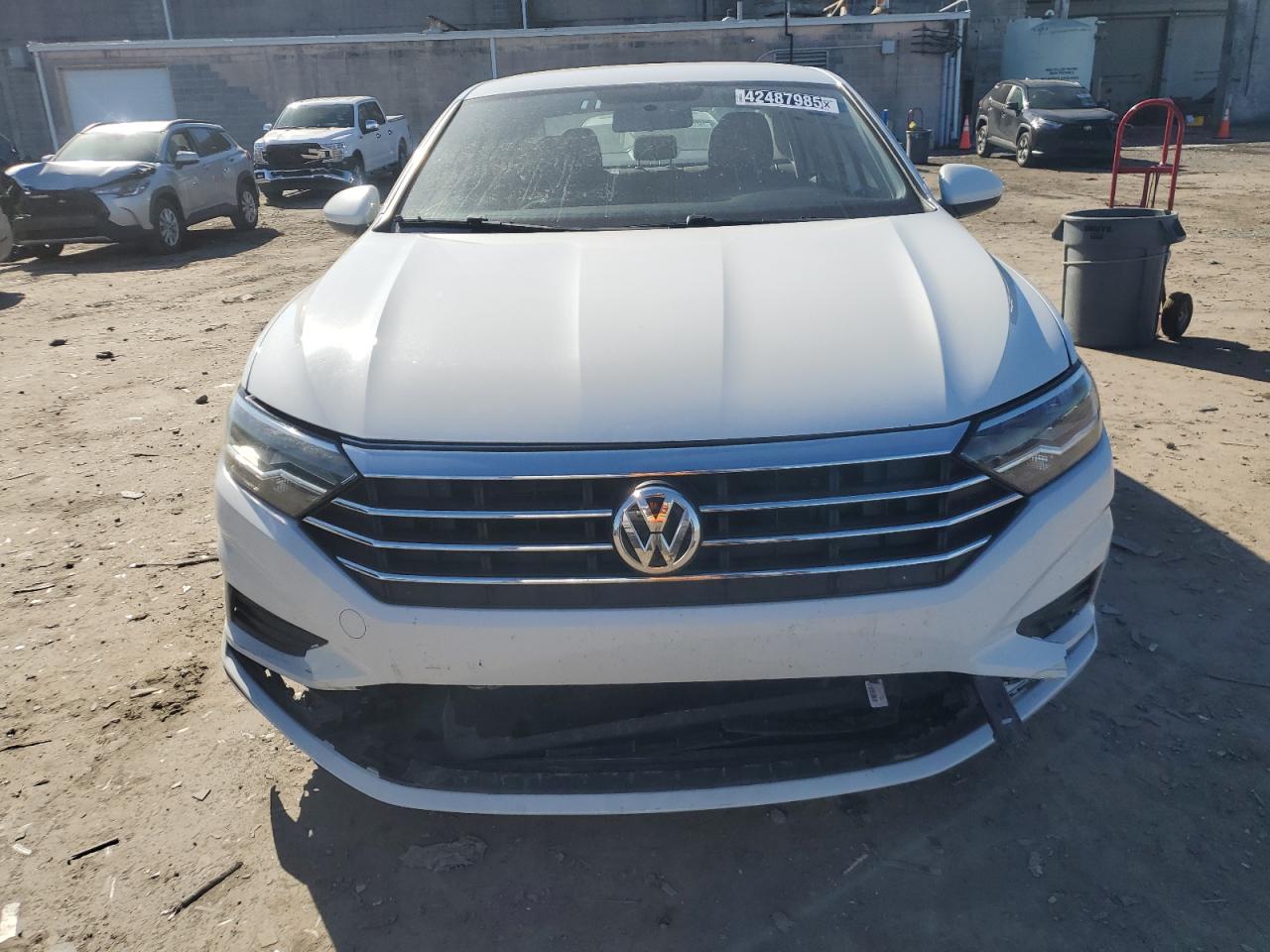 2021 Volkswagen Jetta VIN 3VWC57BU5MM027590 Copart auction photo, front end / mechanical damage thumbnail 5
